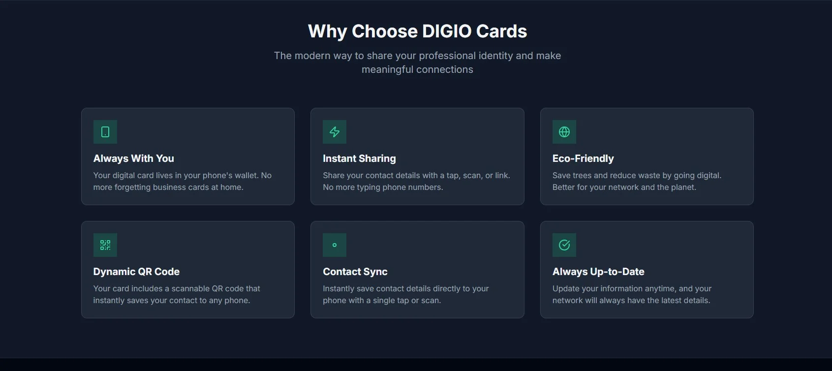 DIGIO Online Business Card screenshot 2