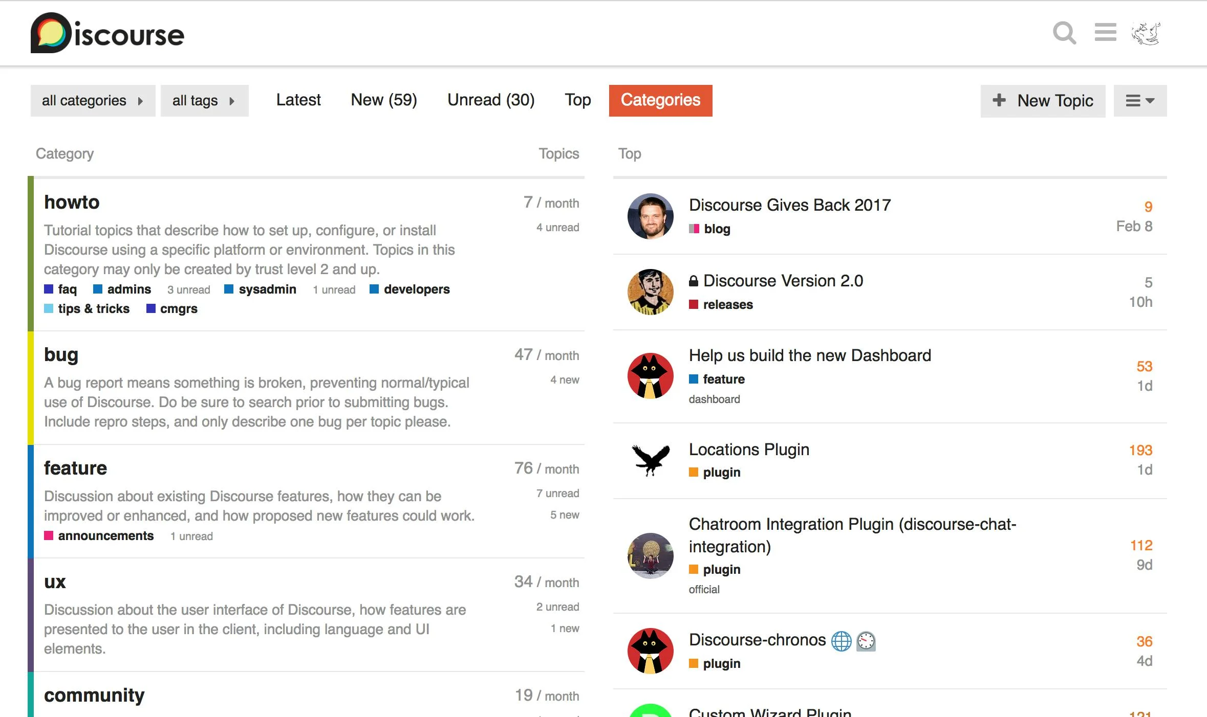 Discourse screenshot 6