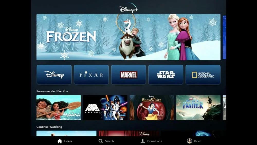 Disney+ screenshot 2