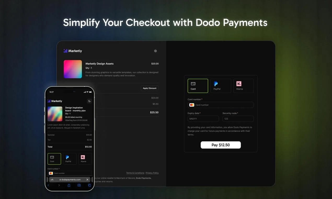 Dodo Payments screenshot 2