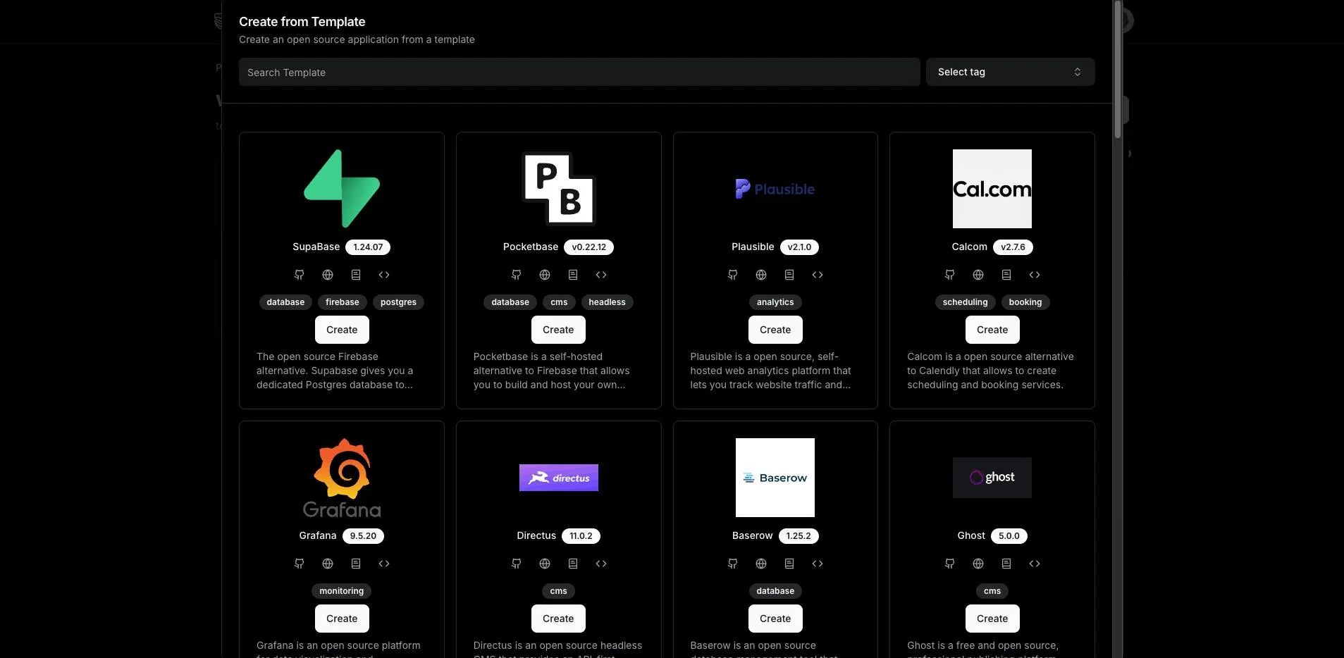 Dokploy screenshot 2