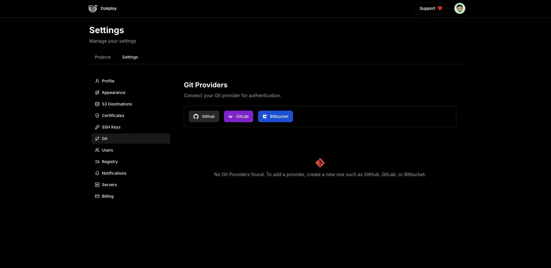 Dokploy screenshot 7