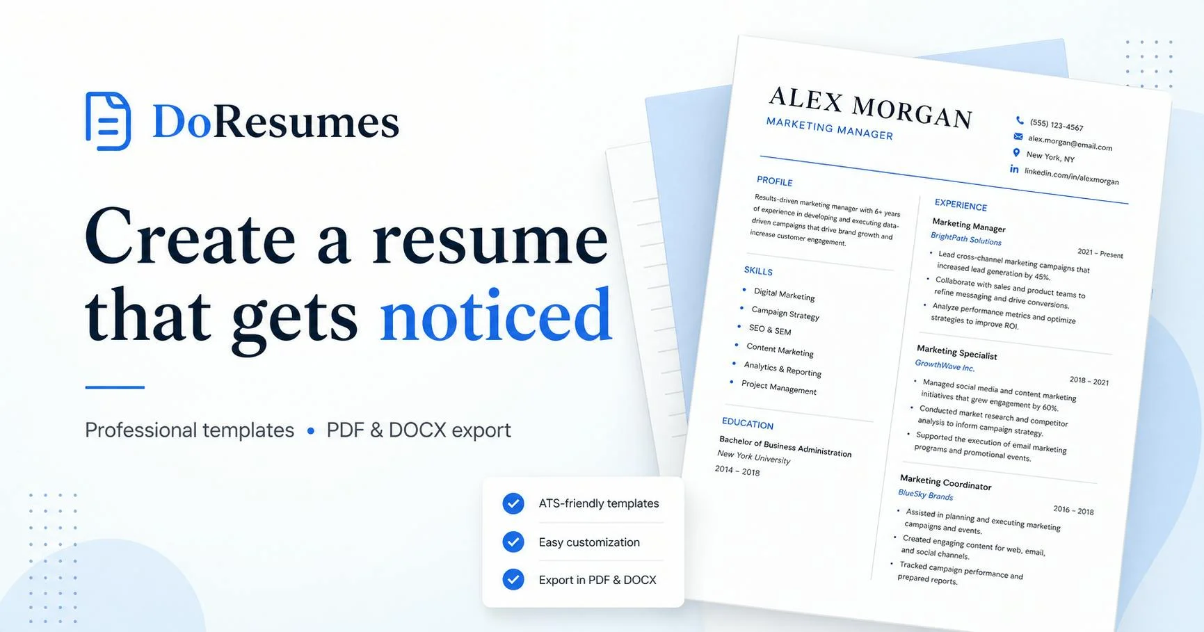 DoResumes screenshot 2