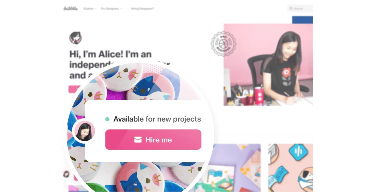 Dribbble screenshot 4