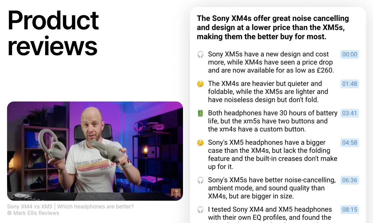 Eightify screenshot 3