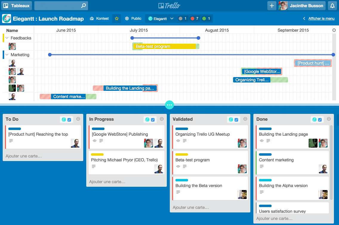 Elegantt for Trello screenshot 3