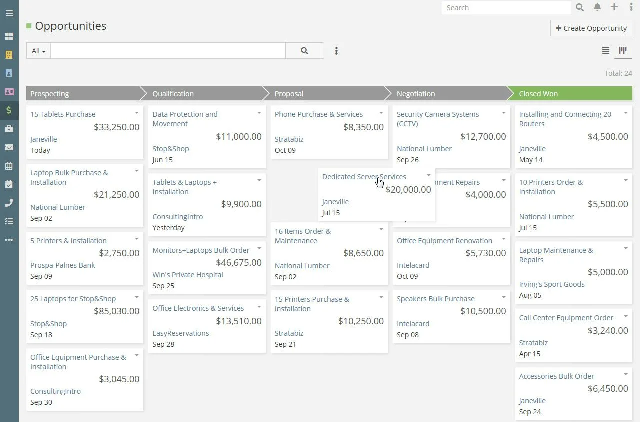 EspoCRM screenshot 3