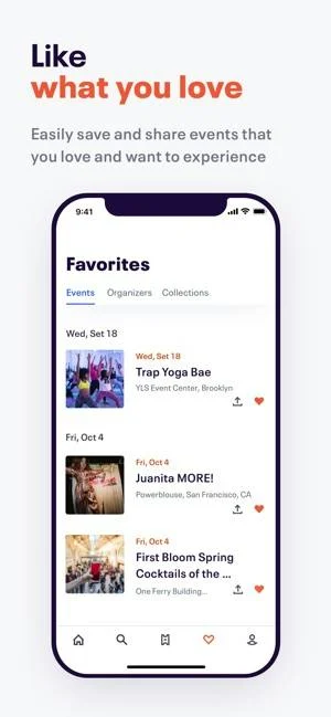 Eventbrite screenshot 3