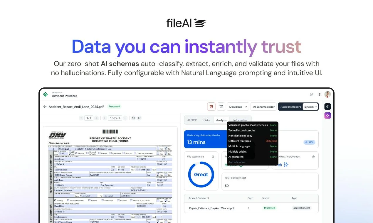 fileAI screenshot 2