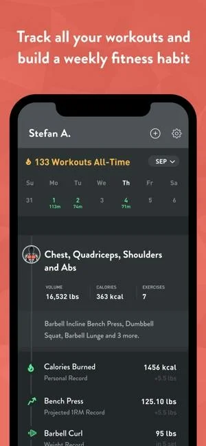 Fitbod screenshot 11