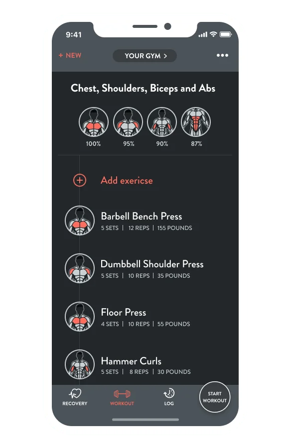 Fitbod screenshot 3