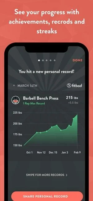 Fitbod screenshot 8