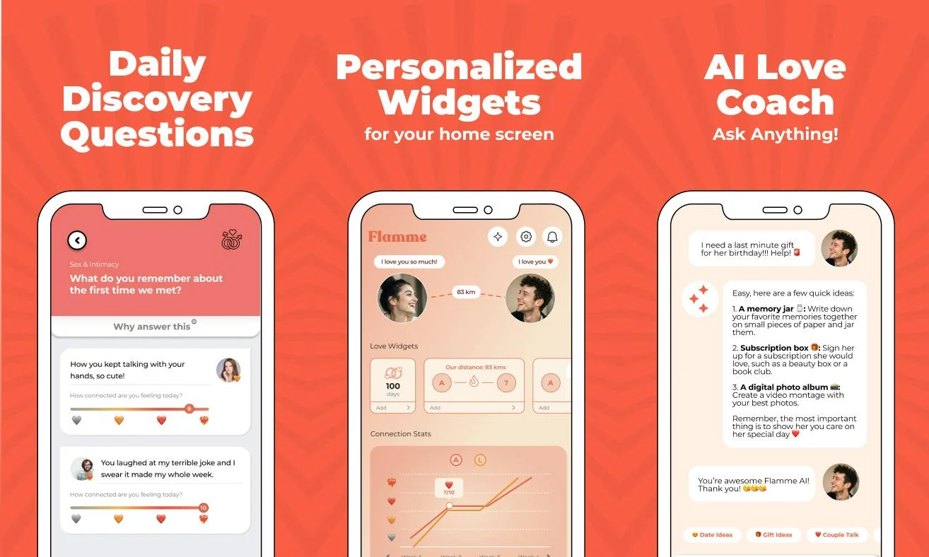 Flamme – The AI Couples App screenshot 2