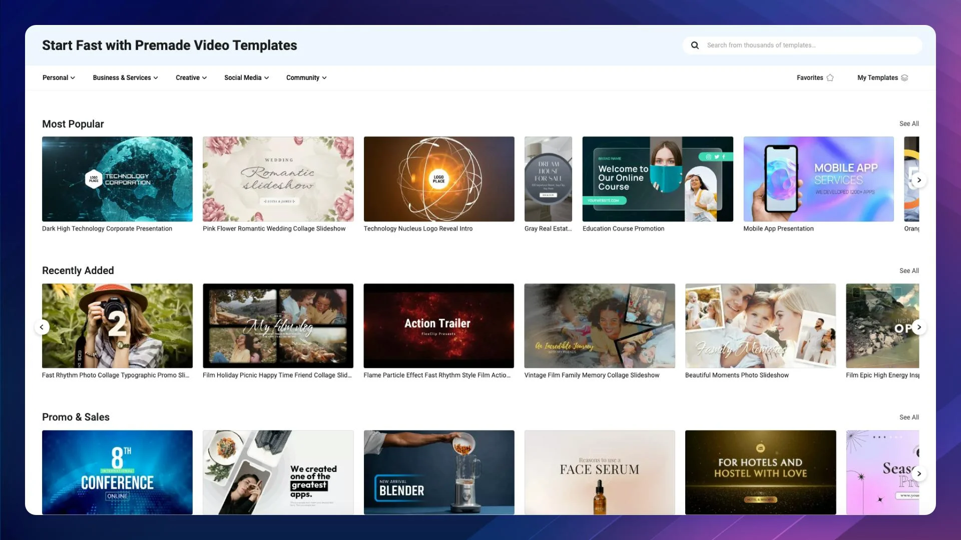 FlexClip screenshot 4