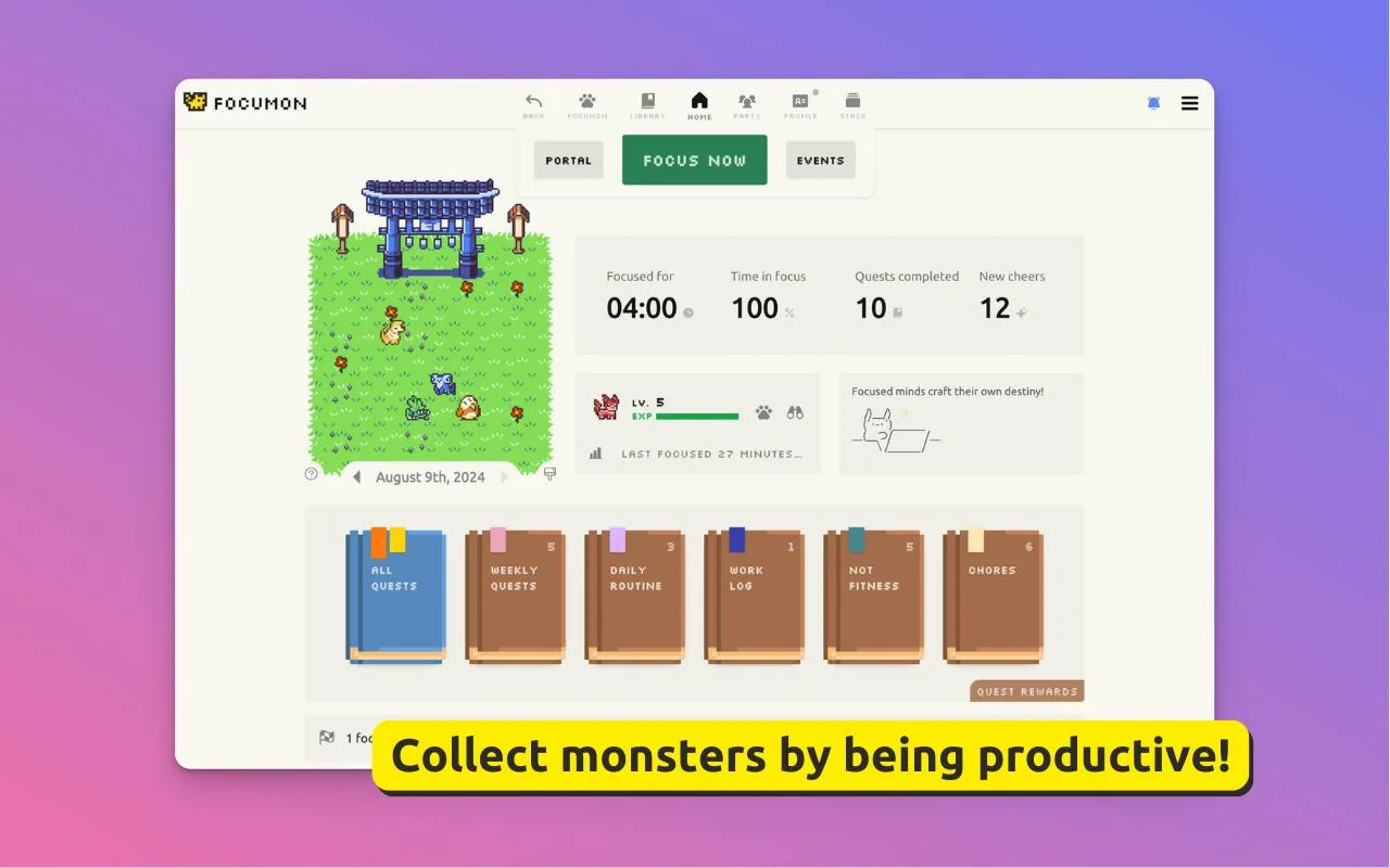 Focumon screenshot 4