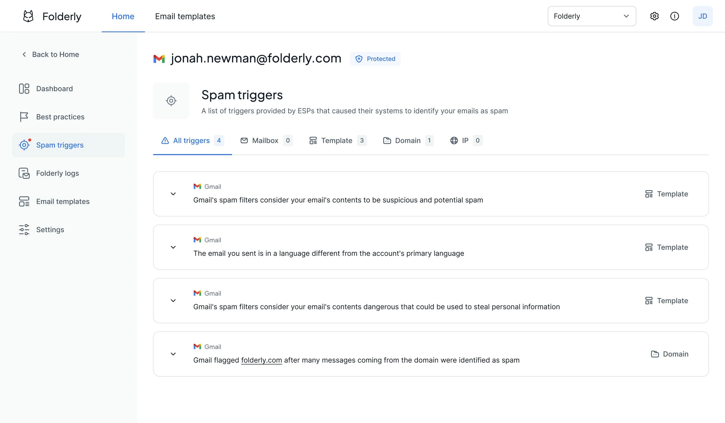 Folderly screenshot 2