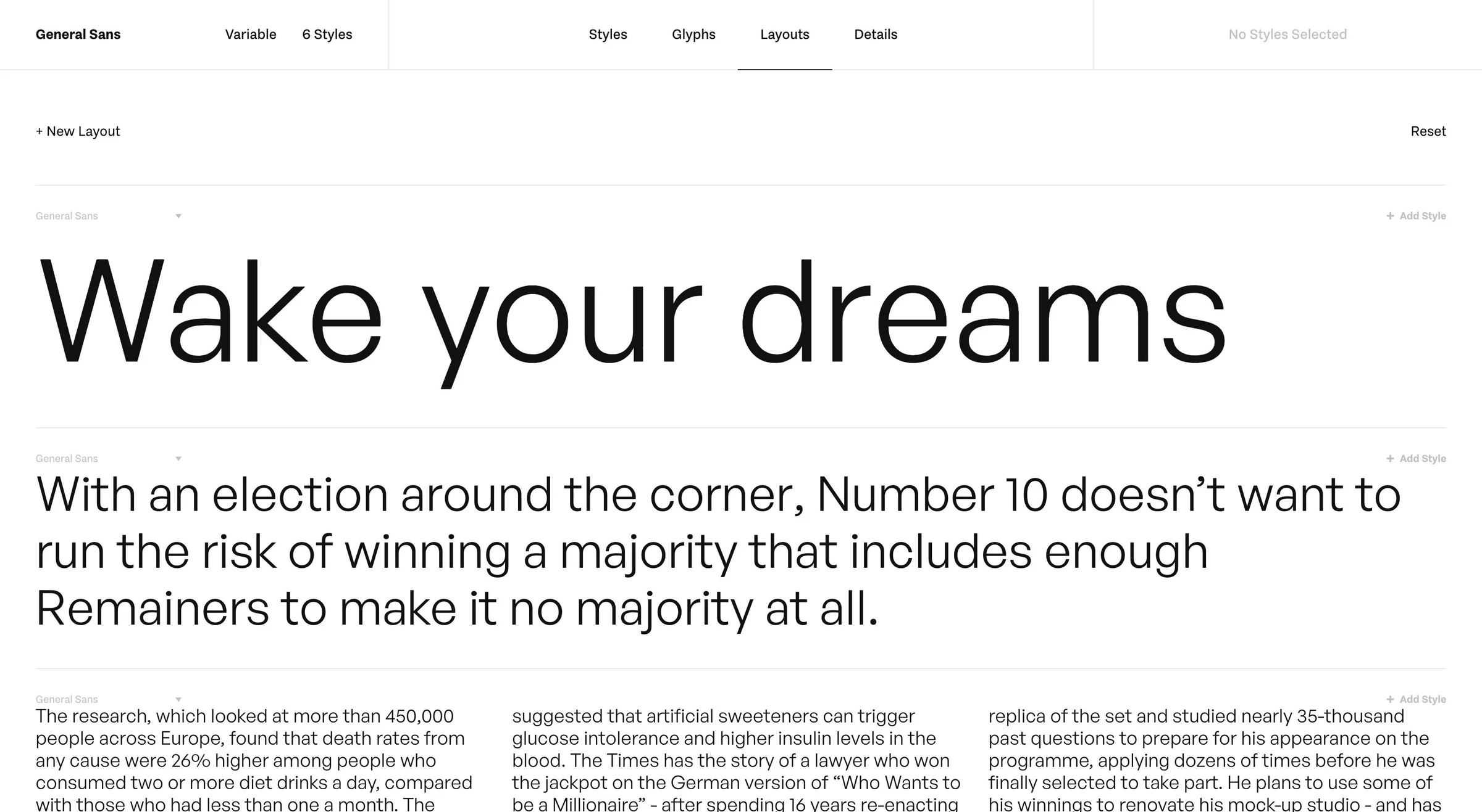 Fontshare screenshot 3