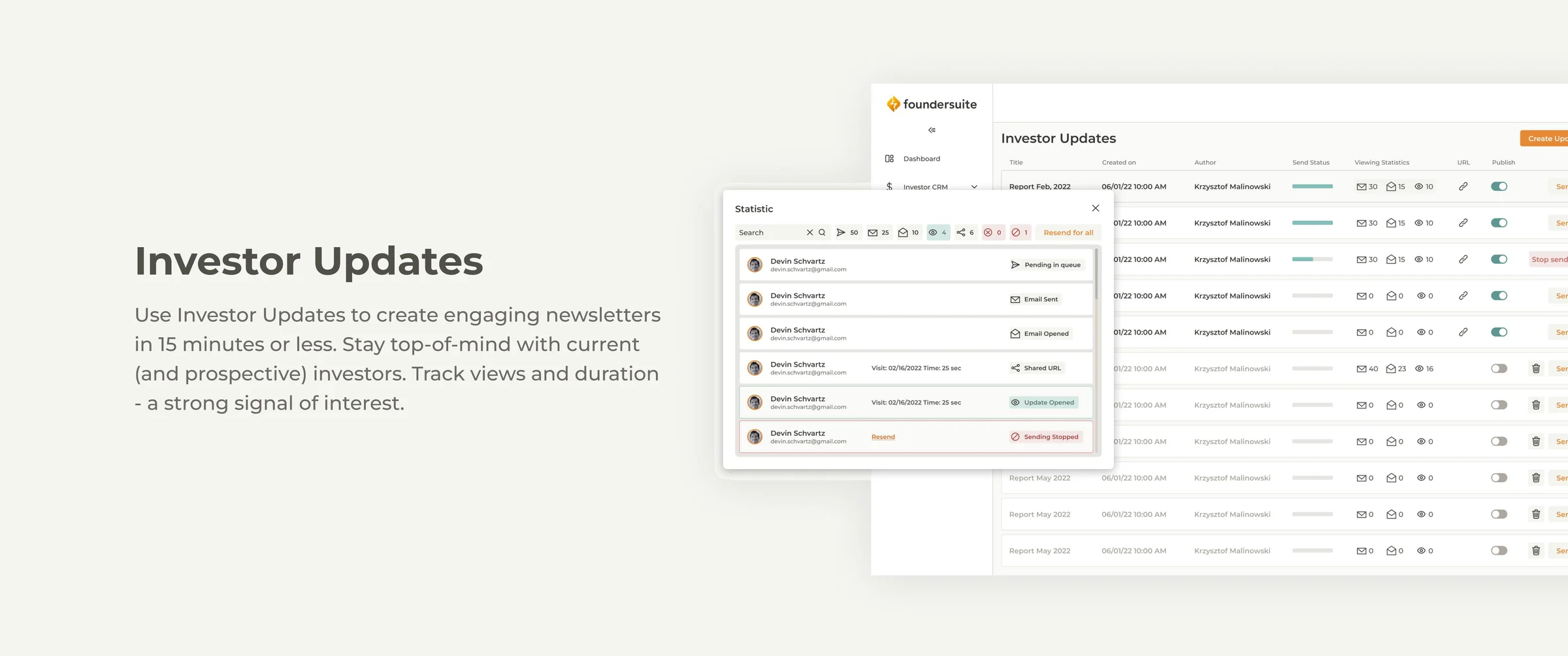 Foundersuite screenshot 4