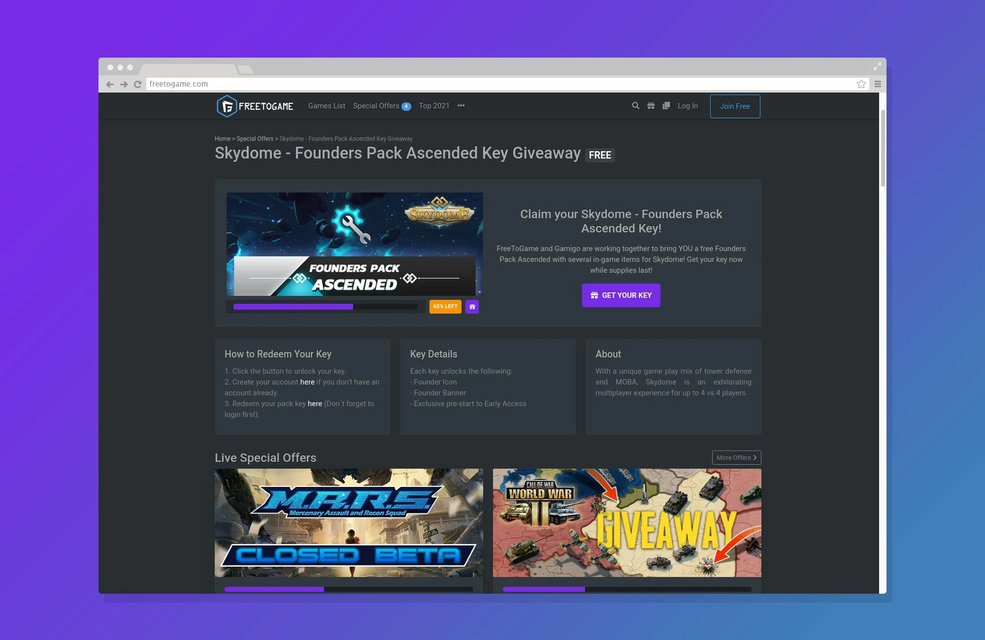 FreeToGame screenshot 6