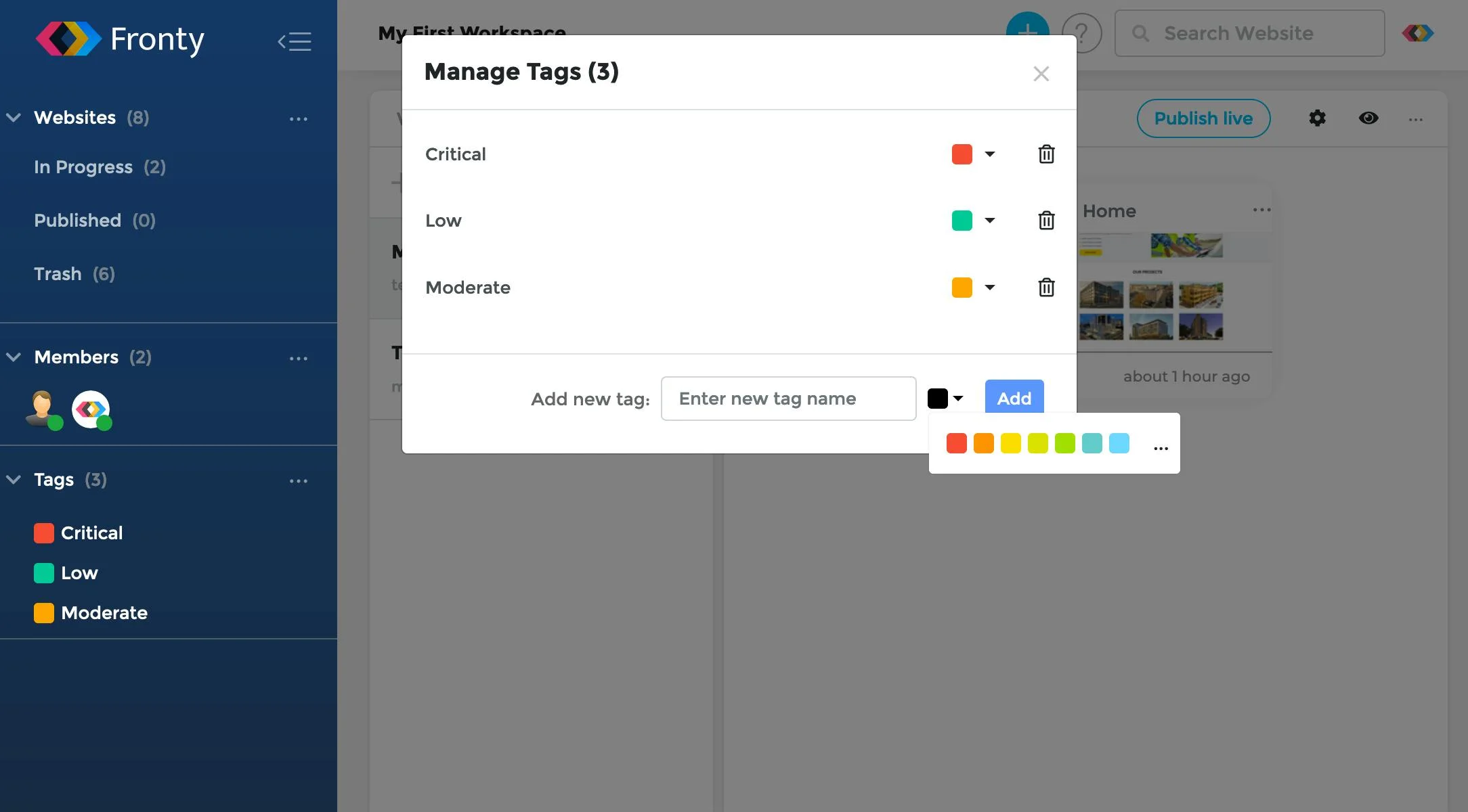 Fronty screenshot 4