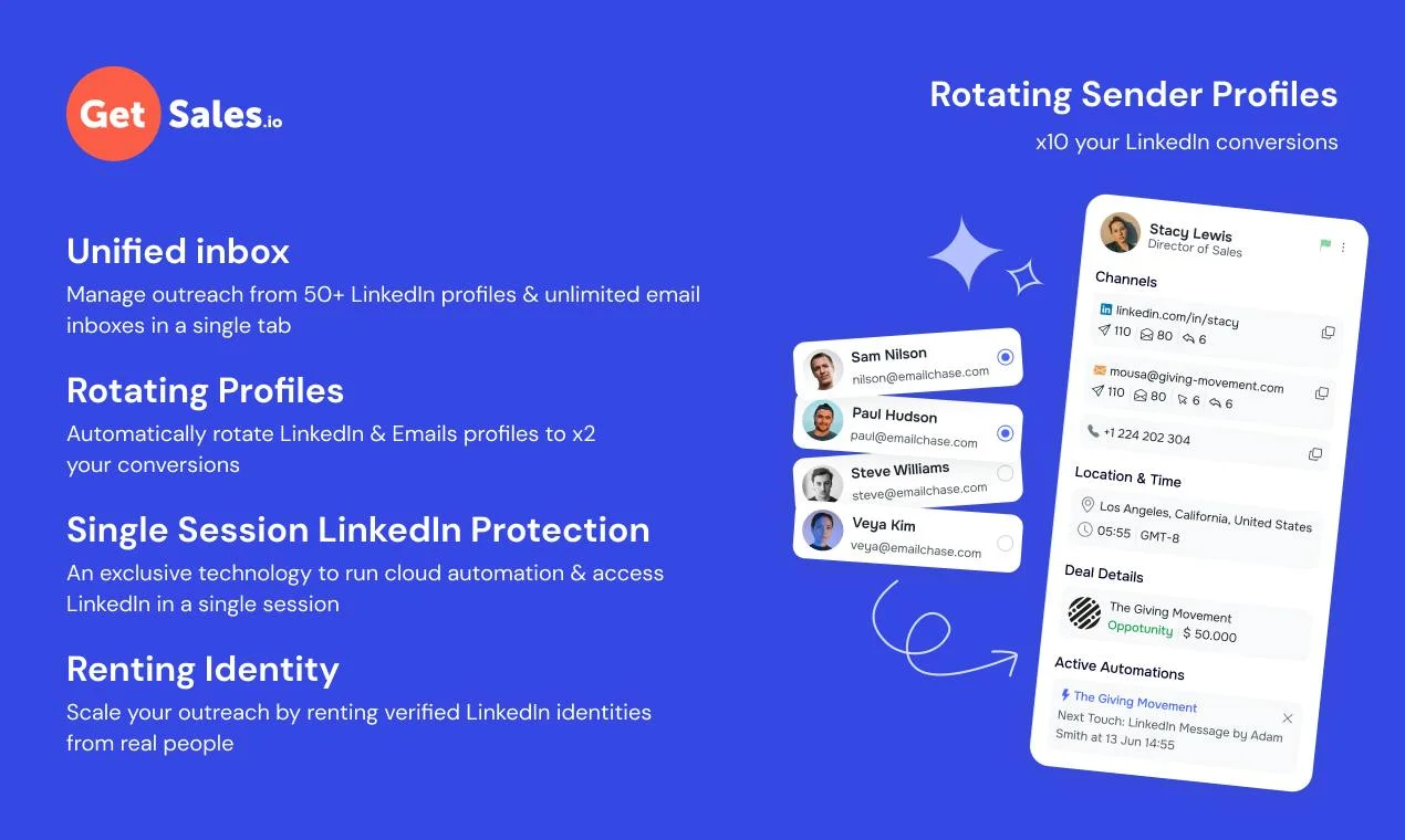 GetSales.io screenshot 2