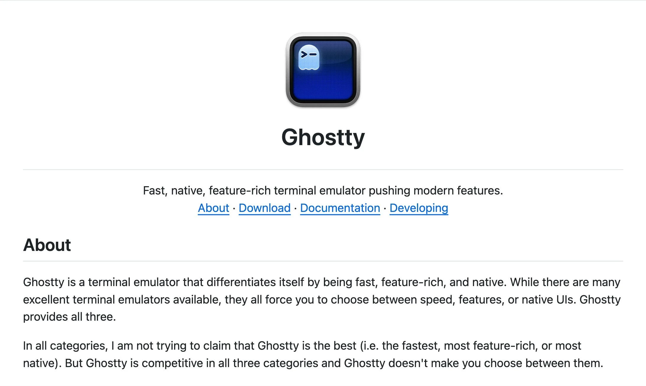 Ghostty screenshot 2