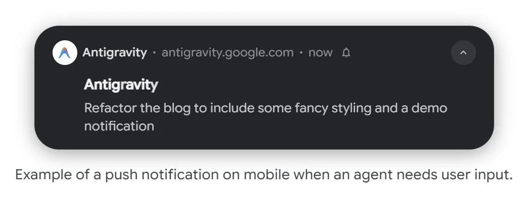 Google Antigravity screenshot 2