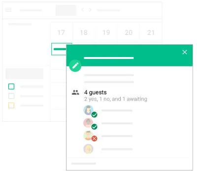Google Calendar screenshot 5