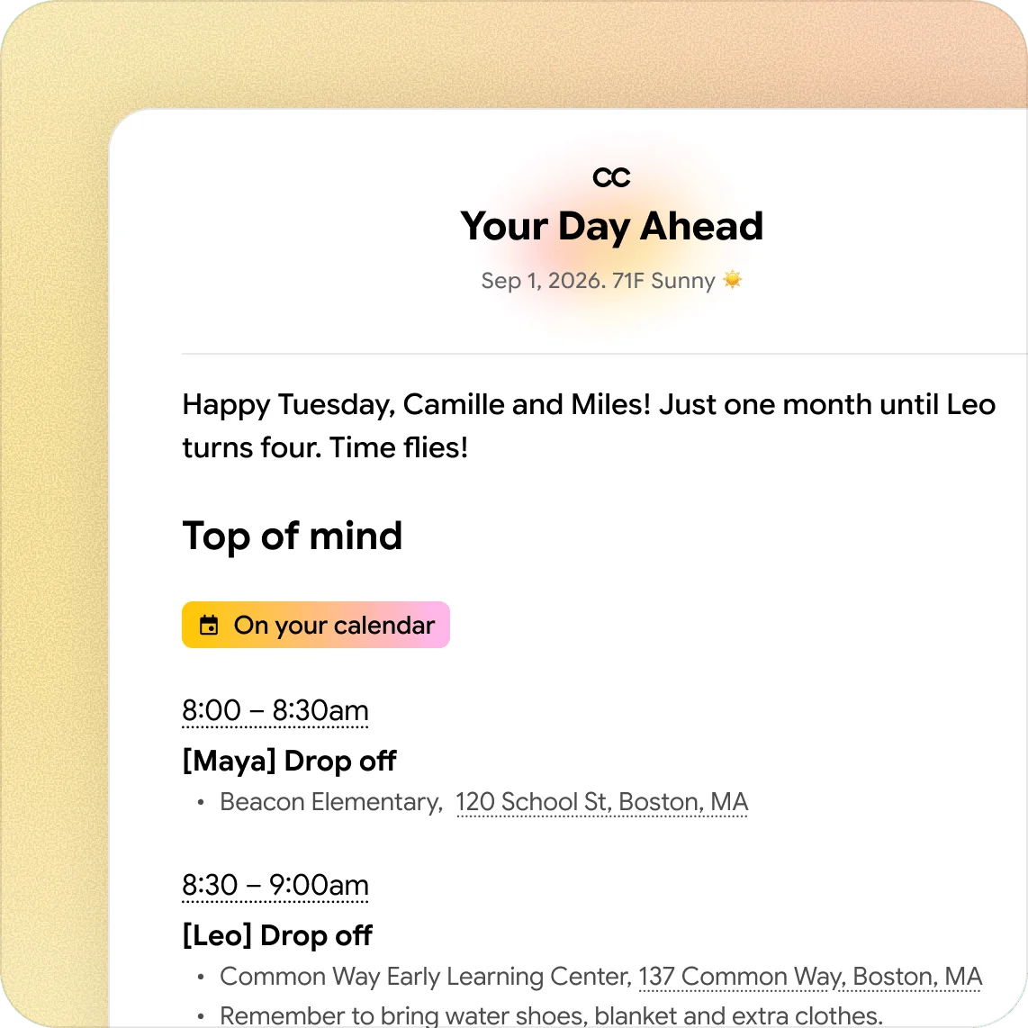Google Labs screenshot 3