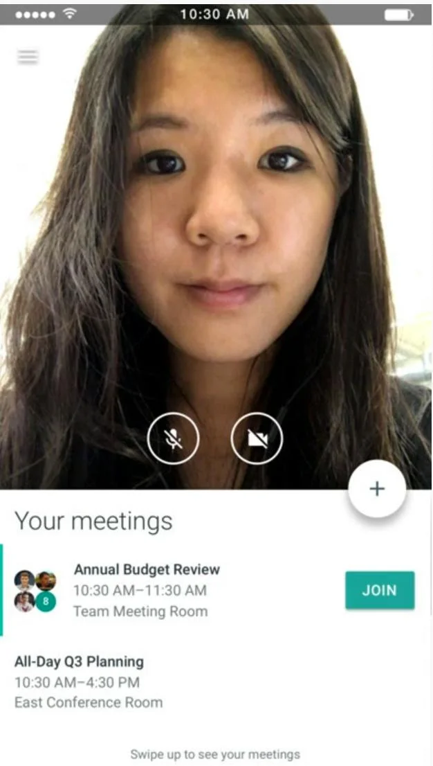 Google Meet screenshot 2