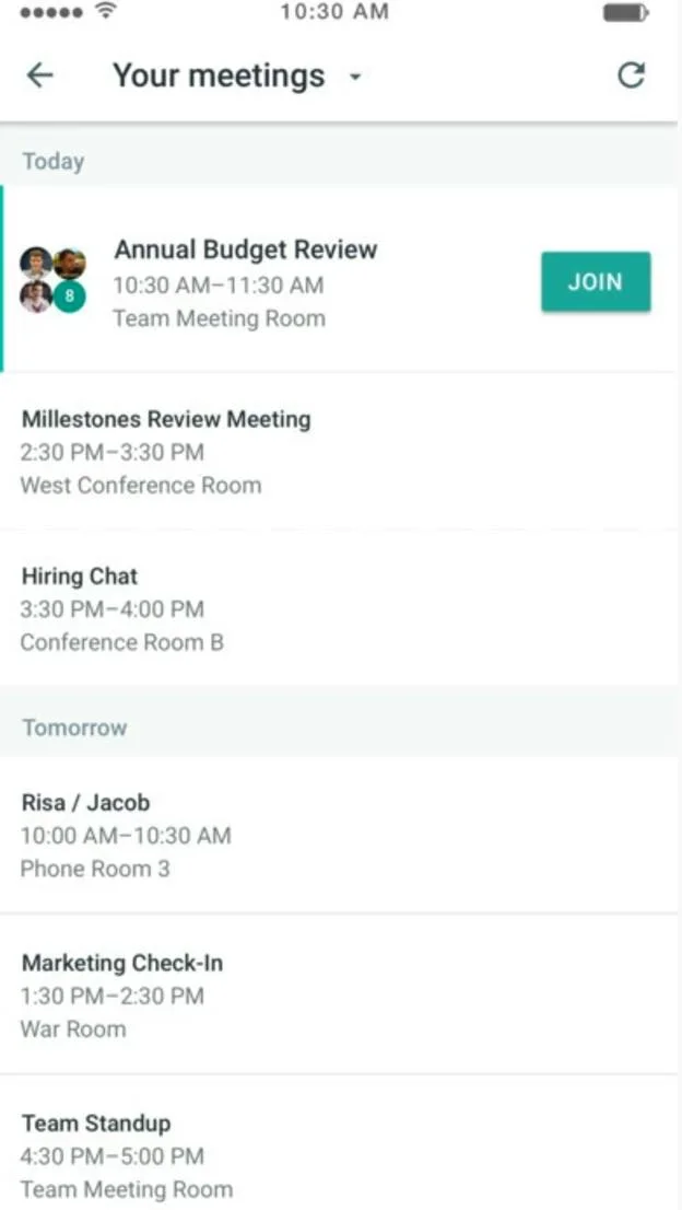 Google Meet screenshot 3