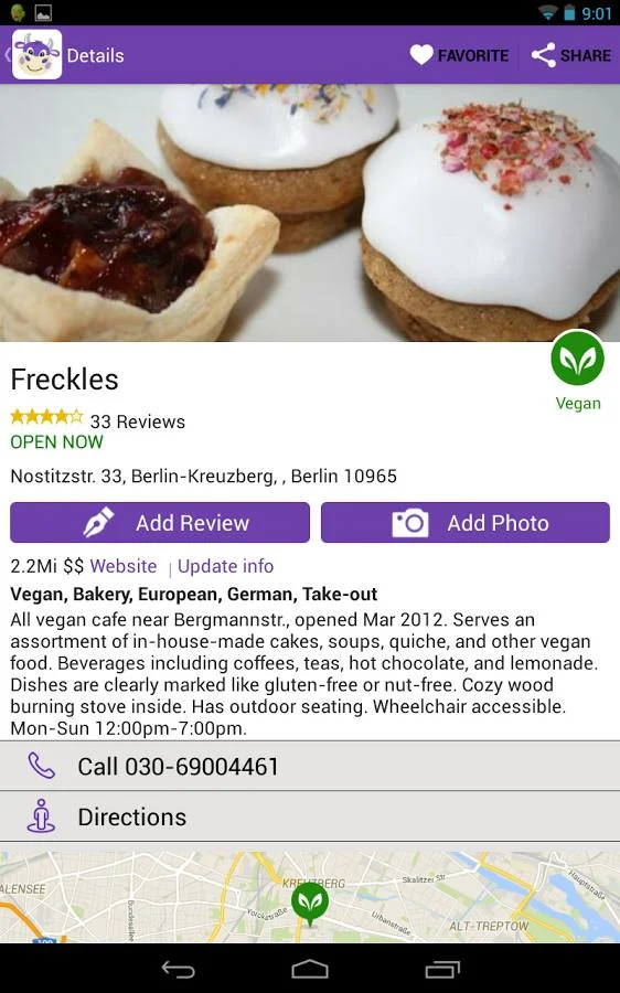 HappyCow Find Vegan Food screenshot 4