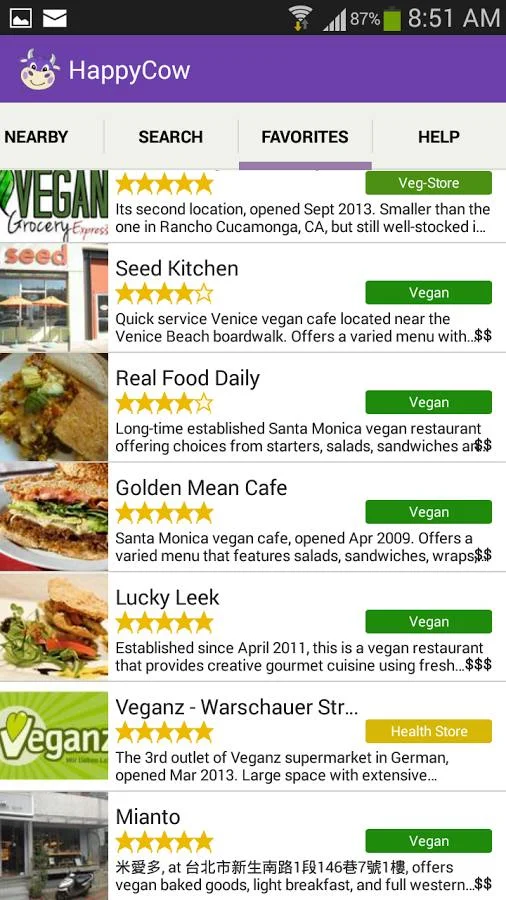 HappyCow Find Vegan Food screenshot 7