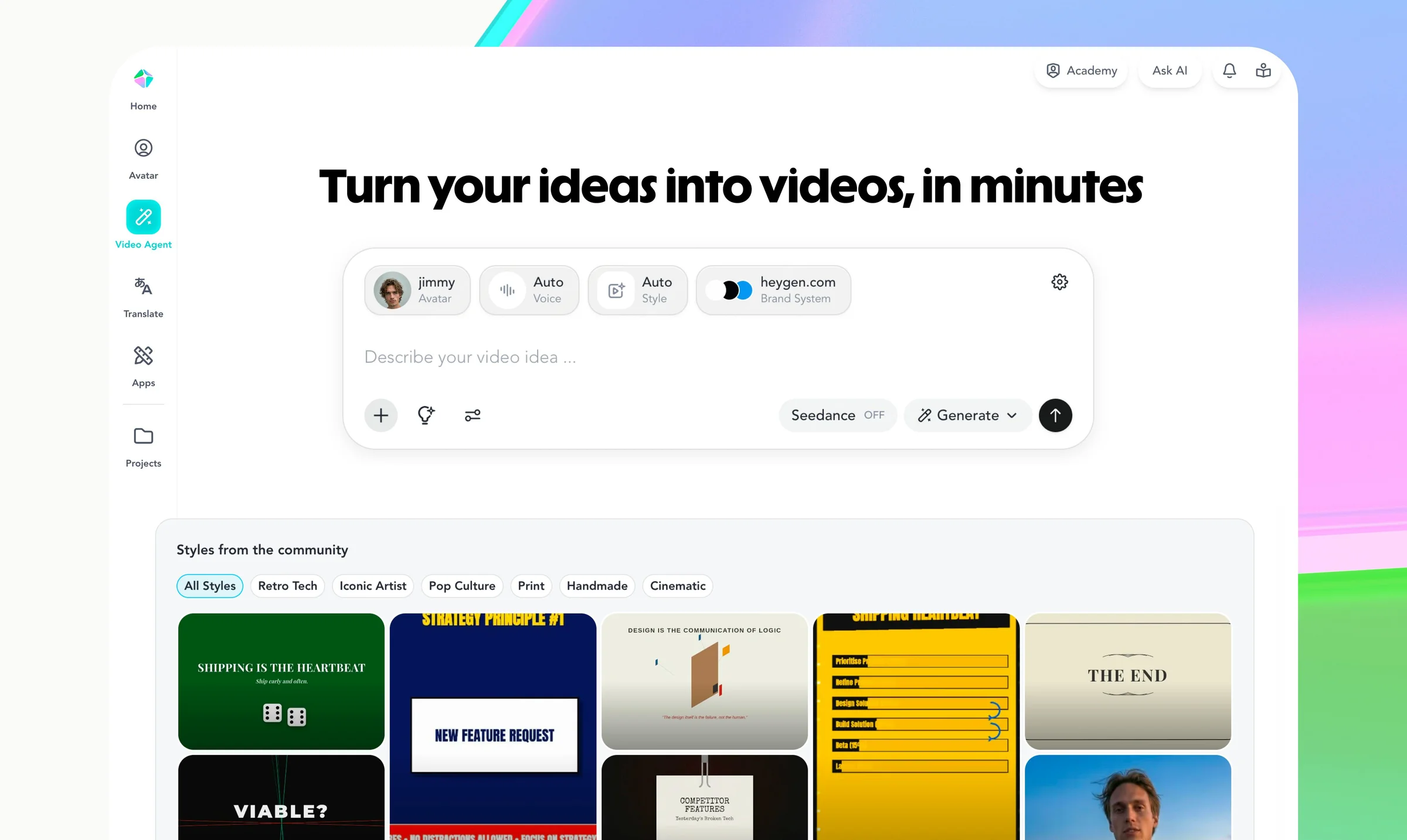 HeyGen screenshot 3