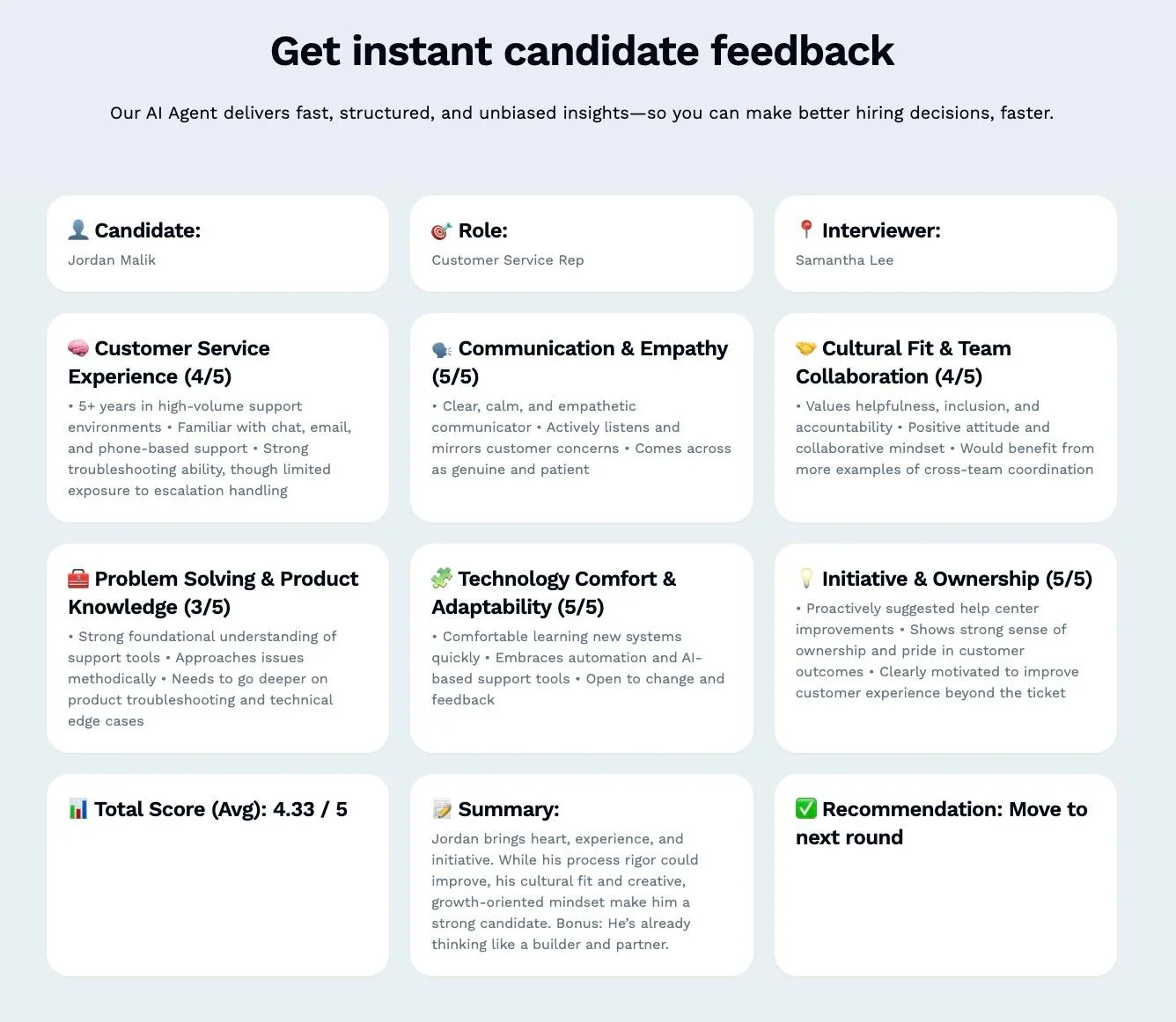 Humanly AI Interviewer & Talent Partners screenshot 6