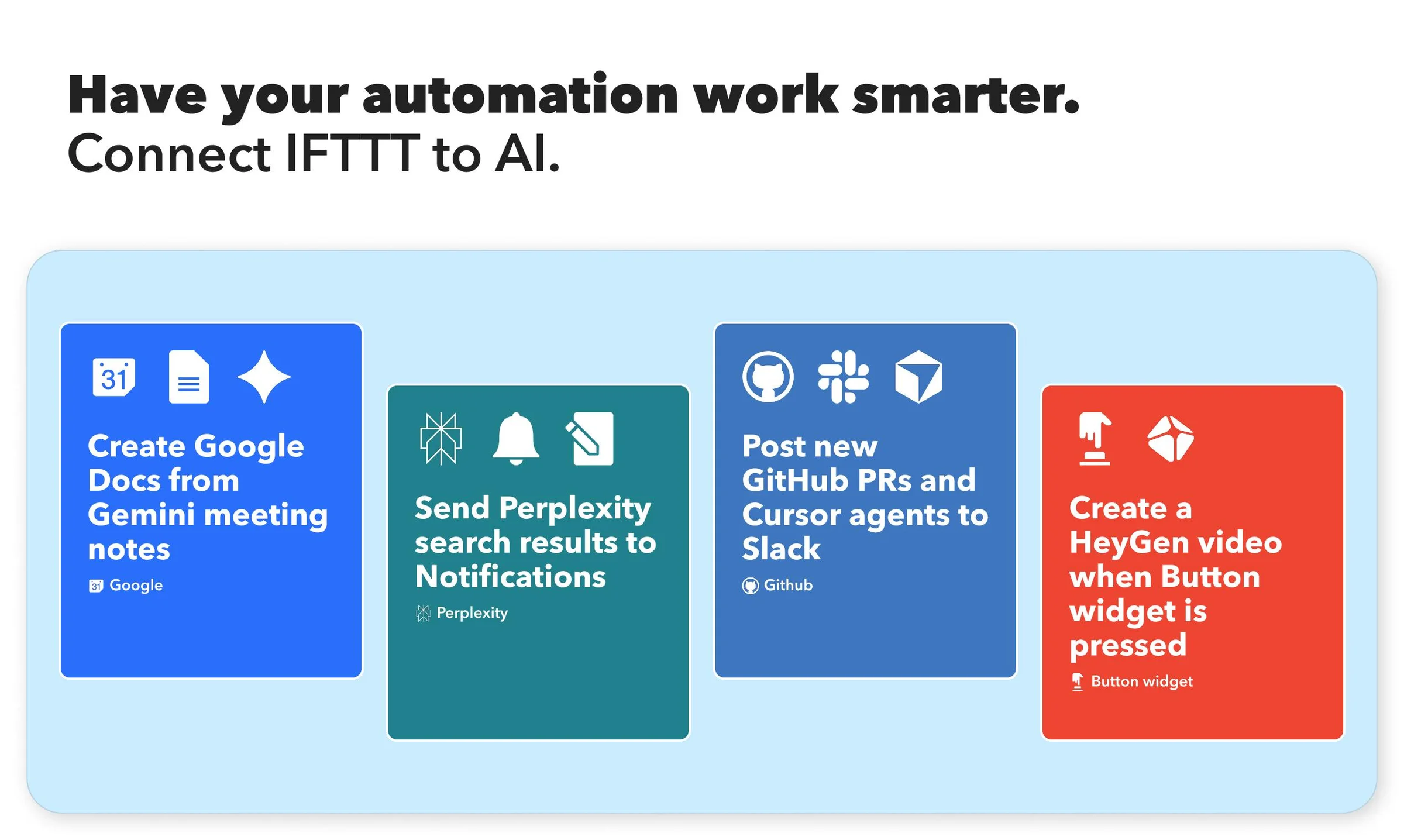 IFTTT screenshot 2
