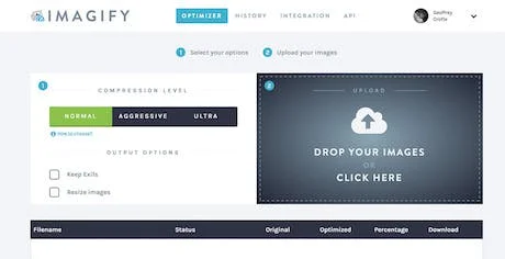 Imagify screenshot 2