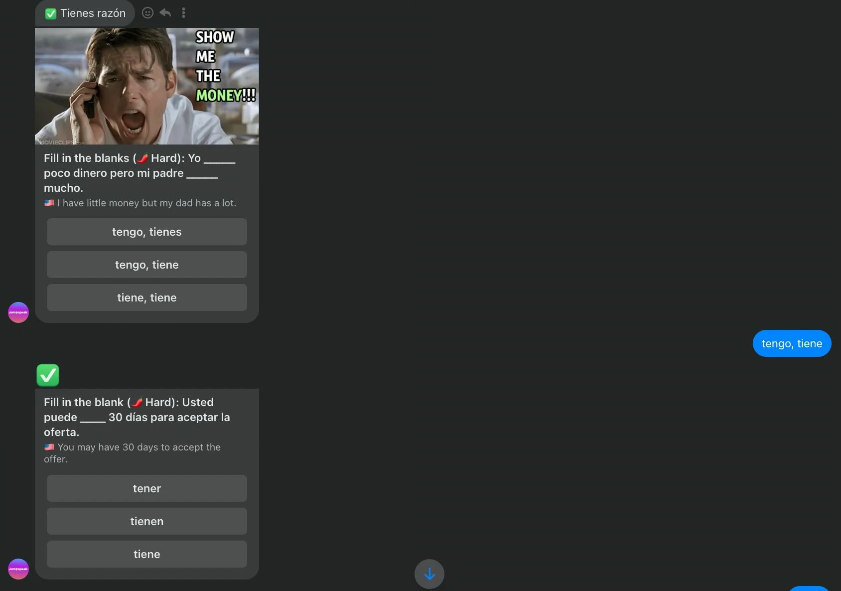 Jumpspeak screenshot 2