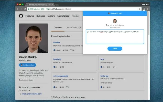 Keybase screenshot 4