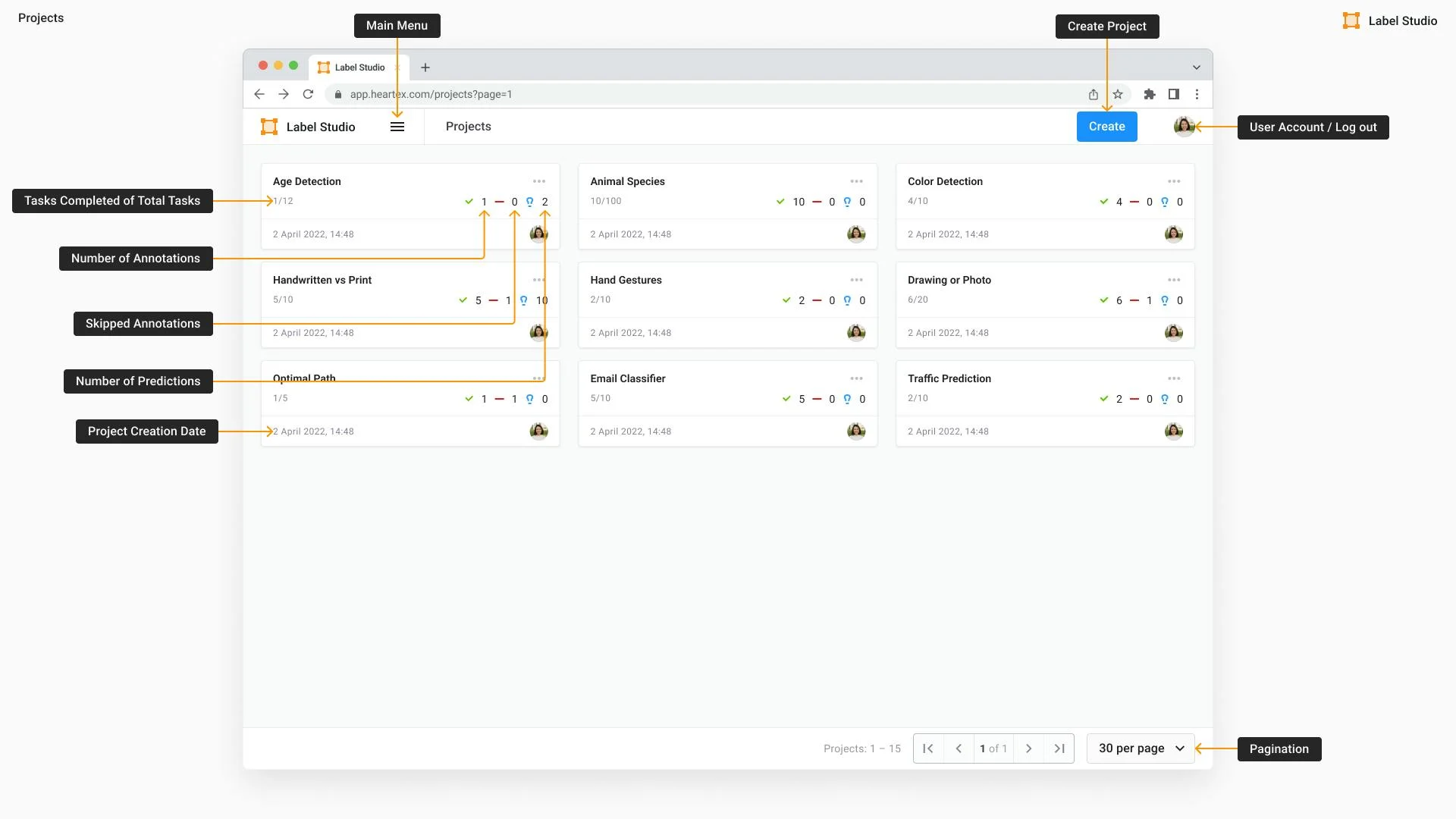 Label Studio screenshot 4