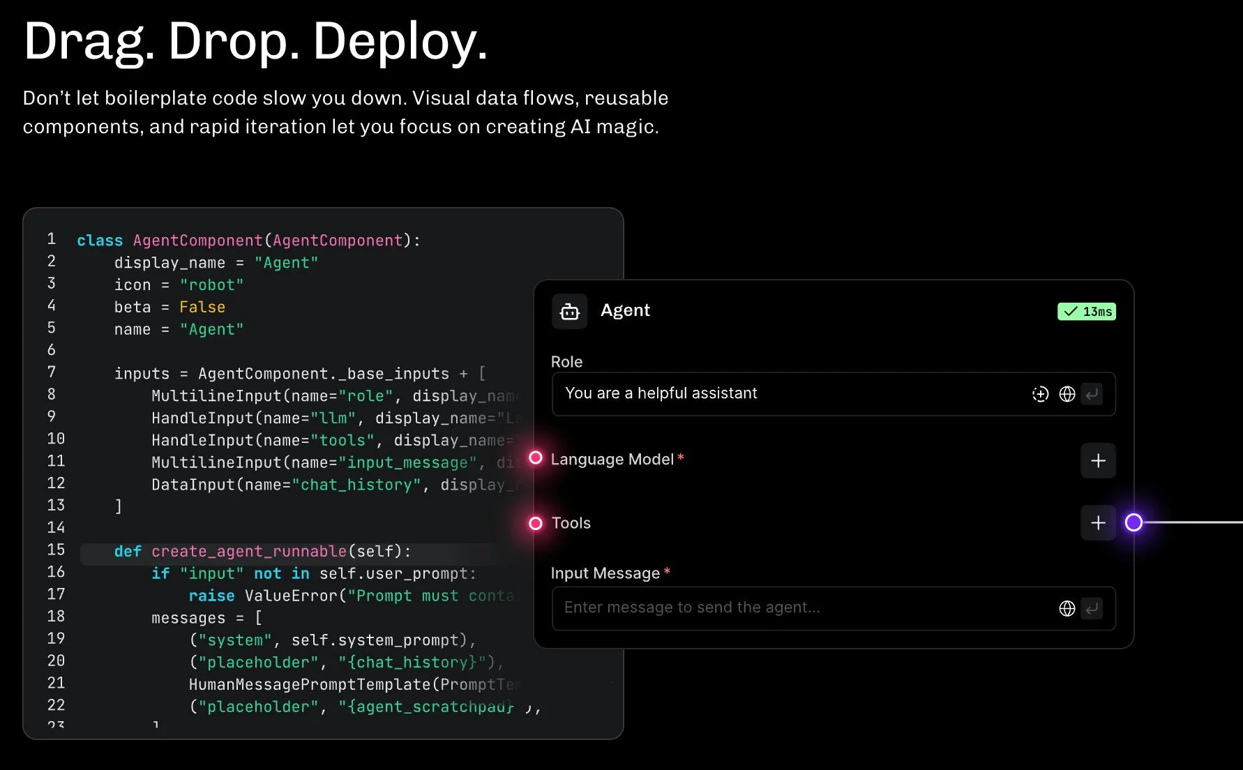 Langflow screenshot 3