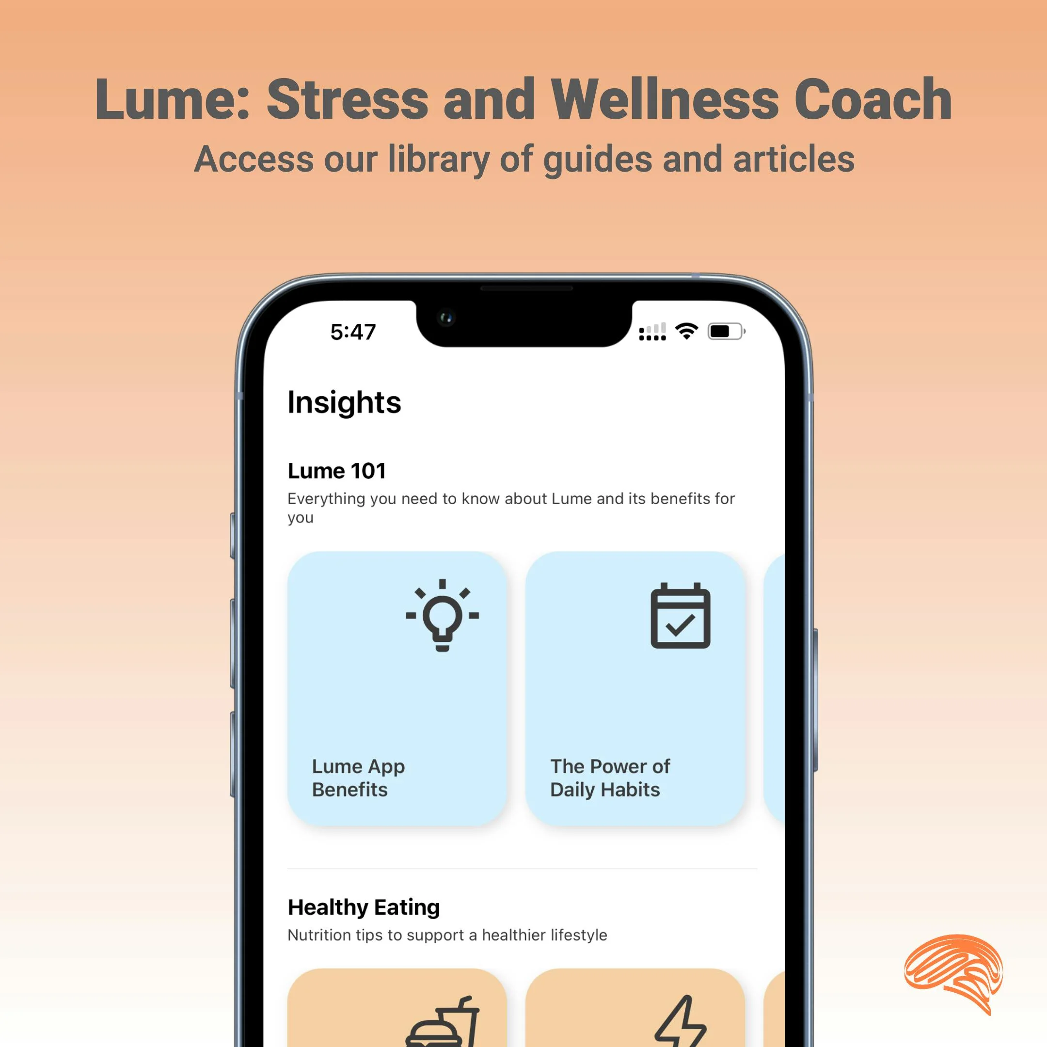 Lume: Stress and Wellness Coach screenshot 5