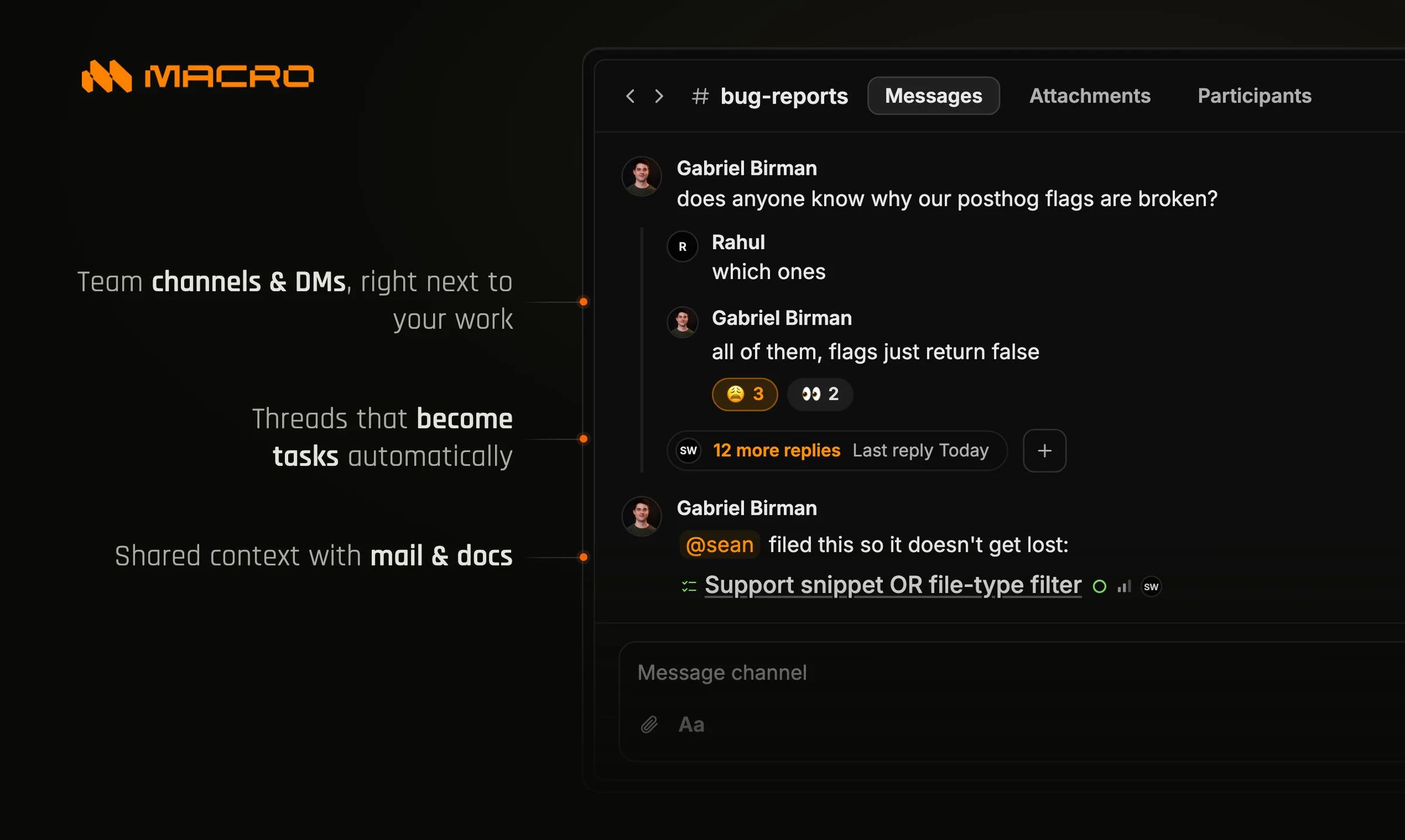 Macro screenshot 3
