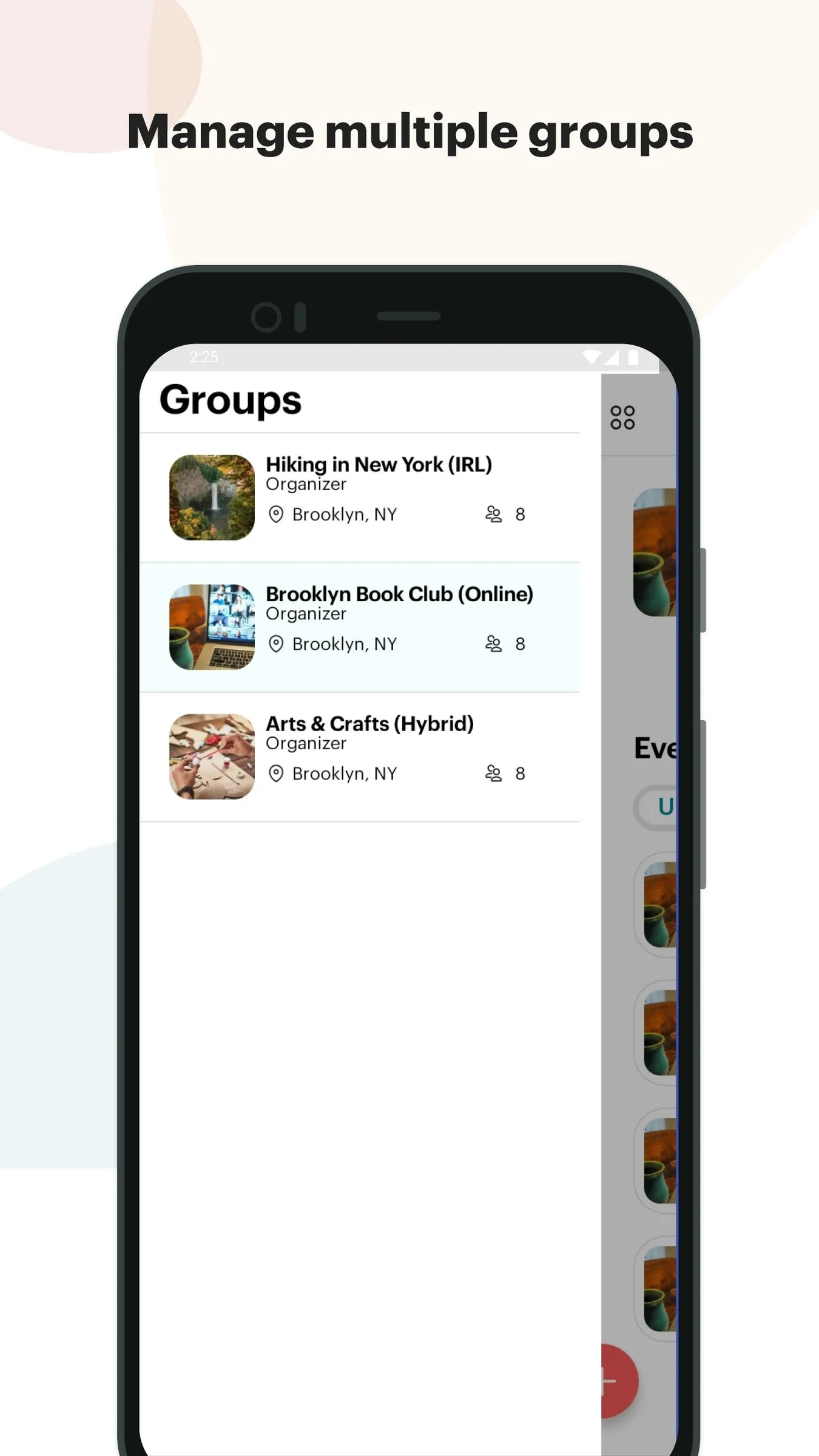 Meetup screenshot 3