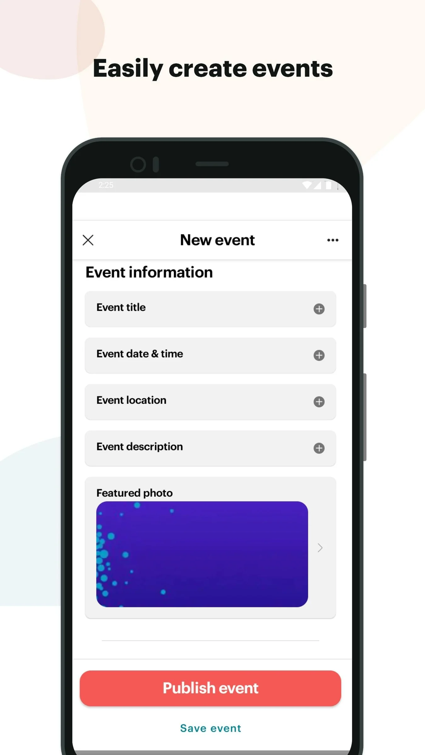 Meetup screenshot 4