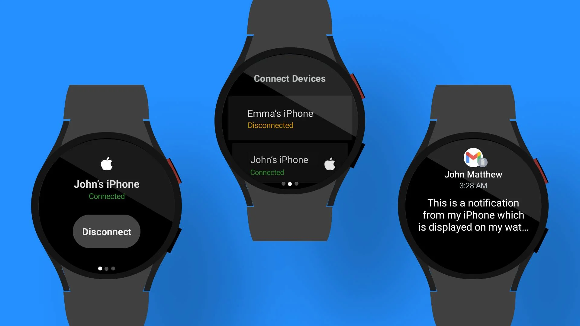 Merge - Connecting Wear OS to iOS screenshot 3