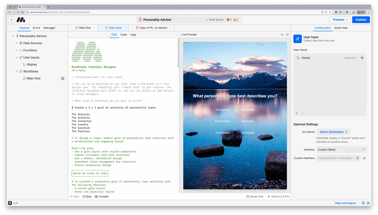 MindStudio screenshot 2