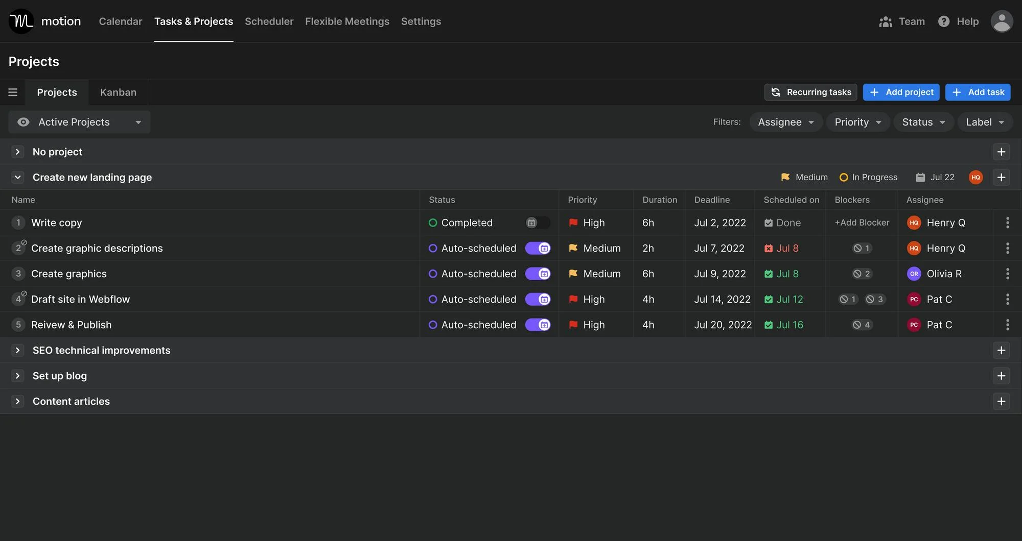 Motion screenshot 3