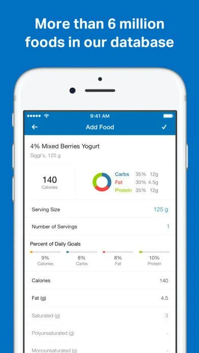 MyFitnessPal screenshot 4