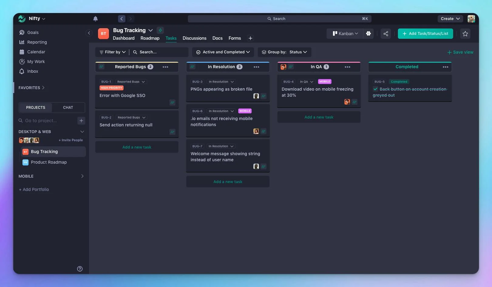 Nifty screenshot 2